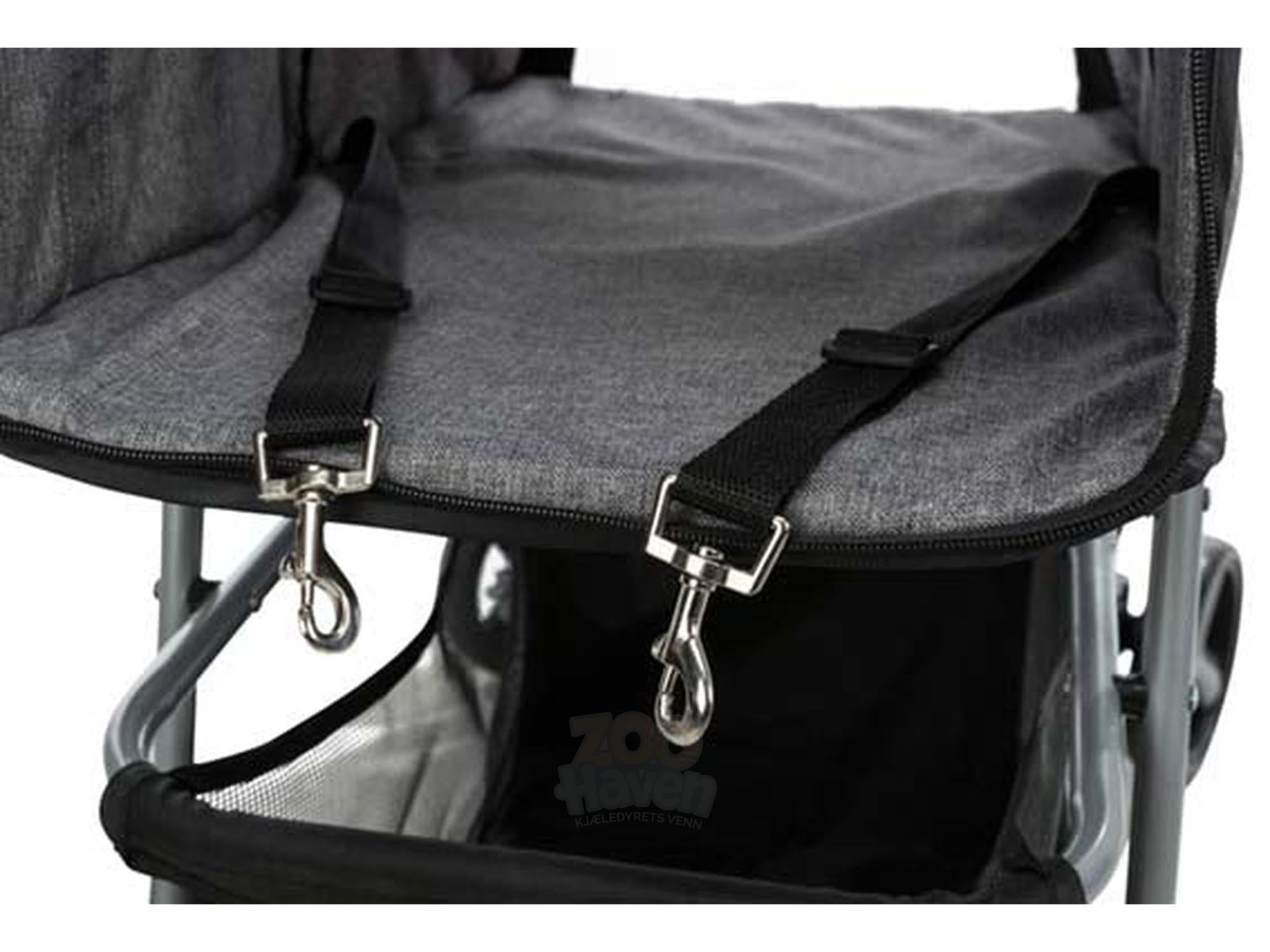 Vogn Buggy 80x47x100cm Max 15Kg Grå