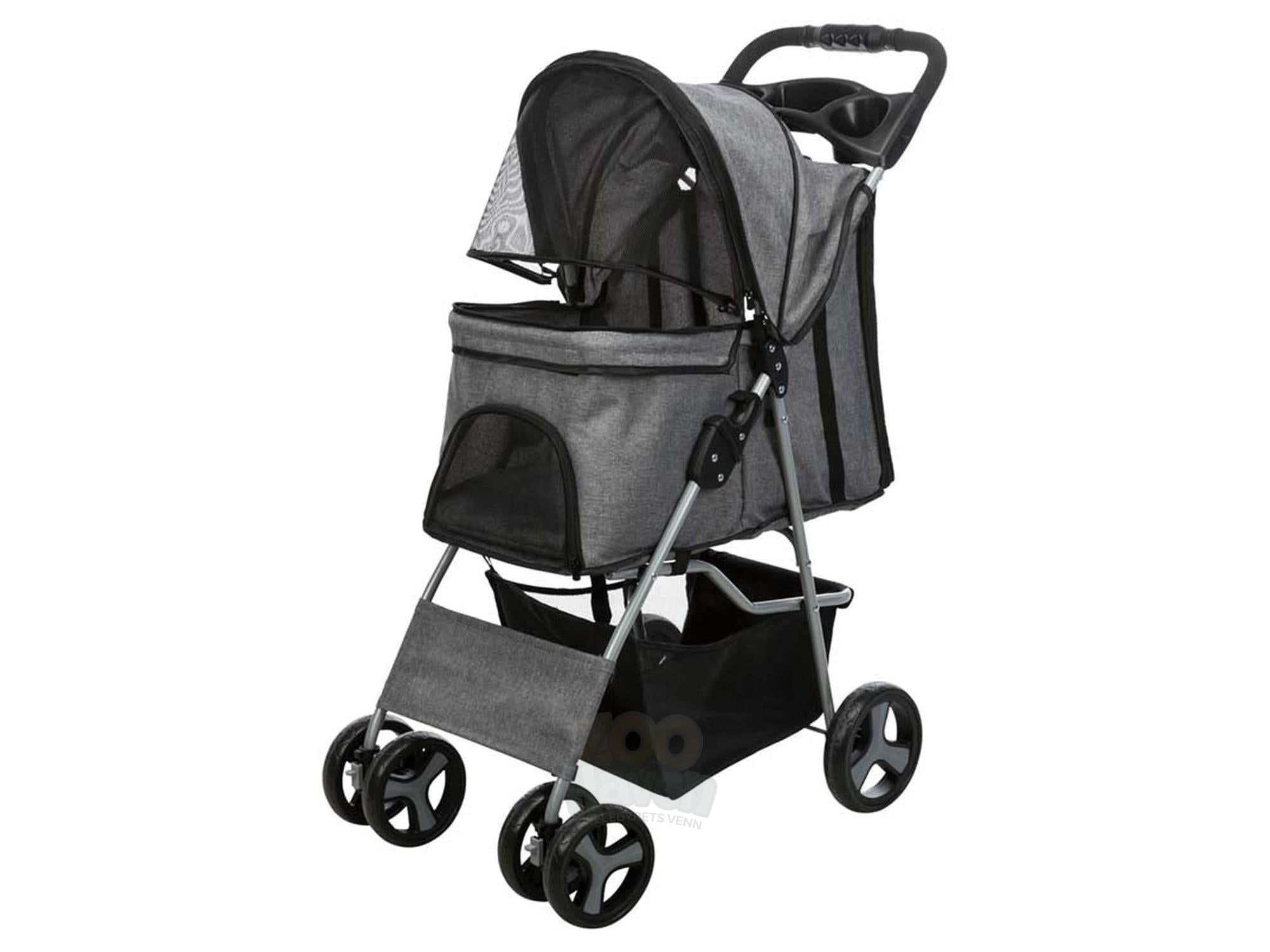 Vogn Buggy 80x47x100cm Max 15Kg Grå