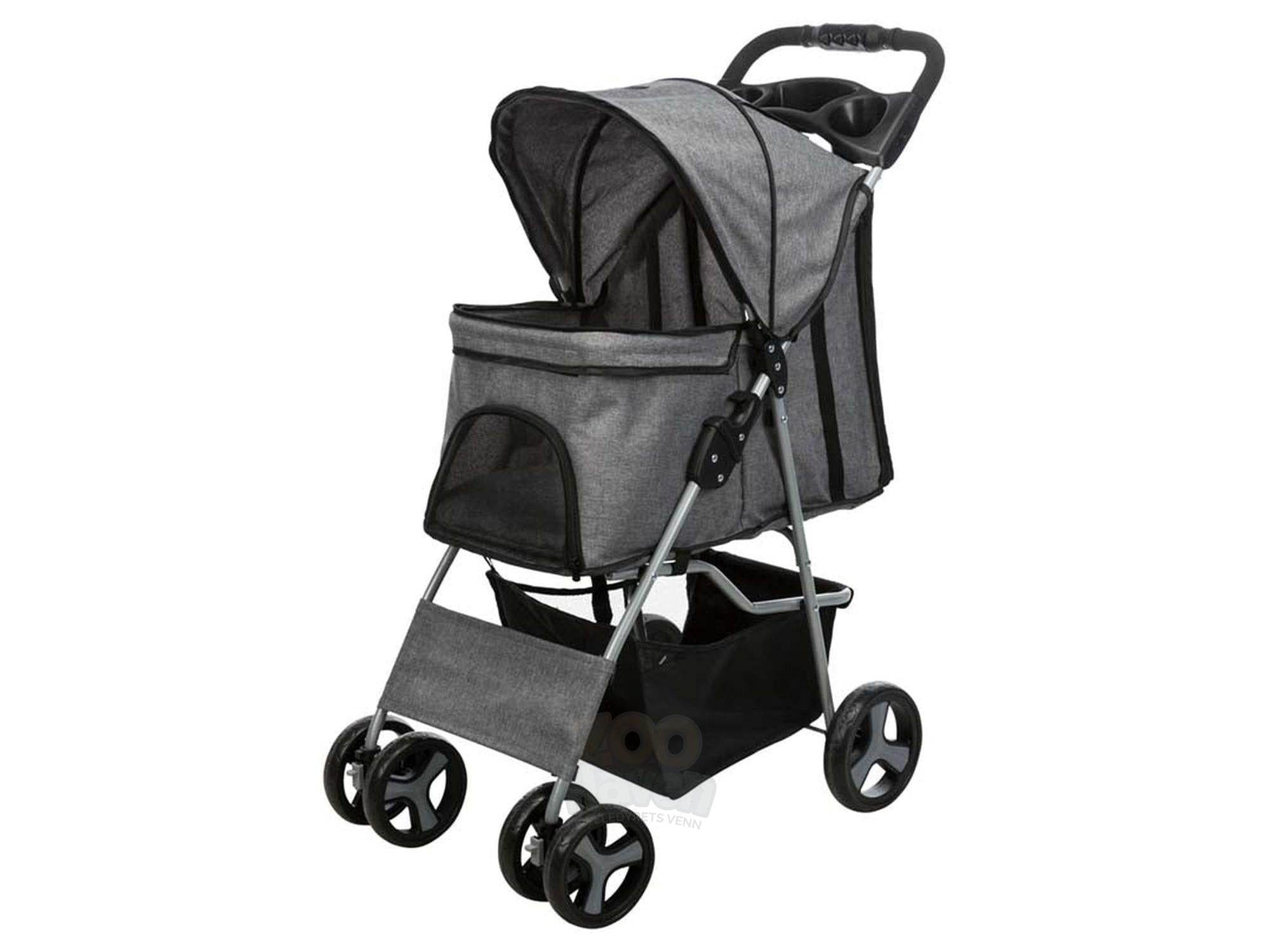 Vogn Buggy 80x47x100cm Max 15Kg Grå