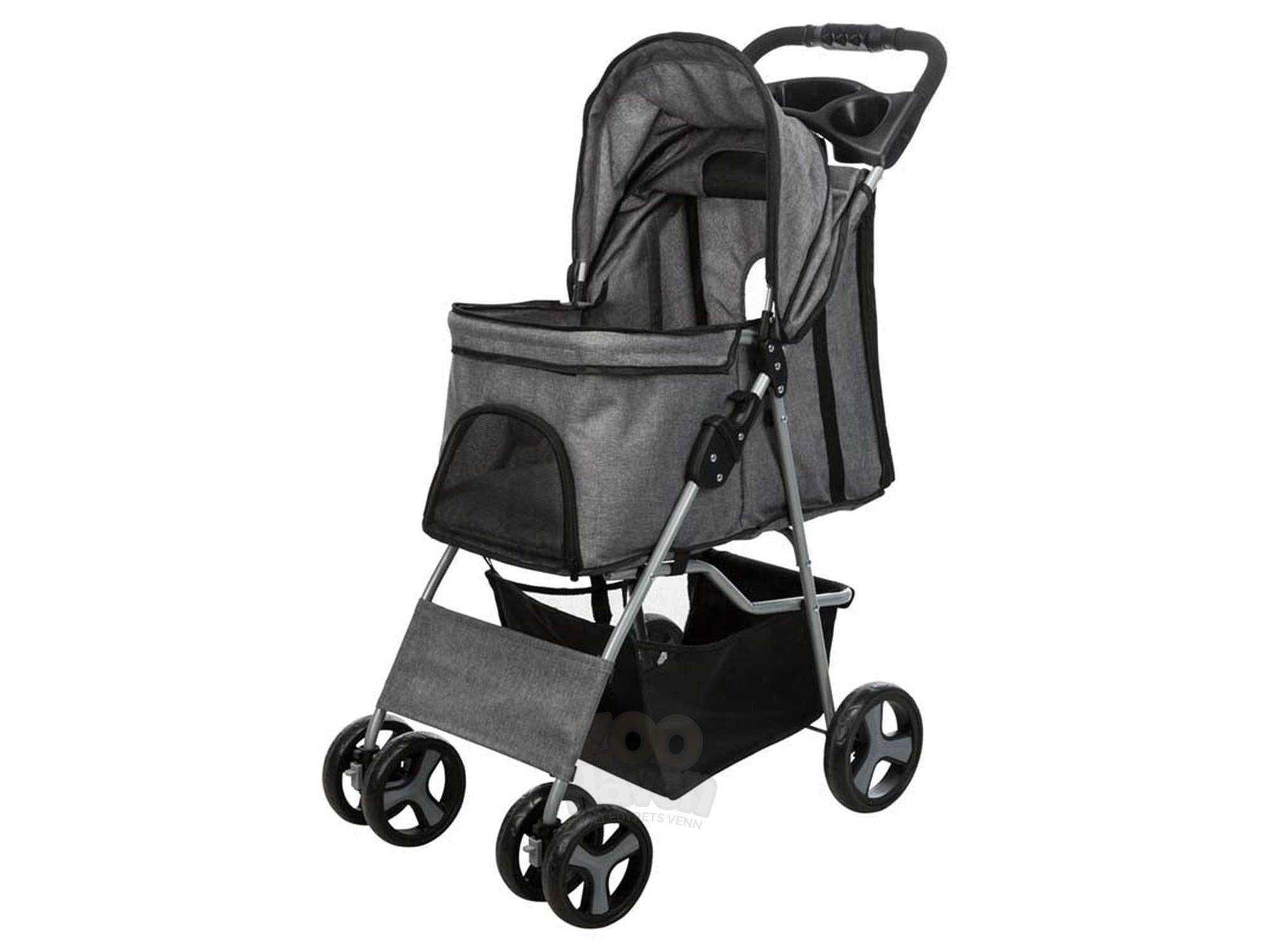 Vogn Buggy 80x47x100cm Max 15Kg Grå