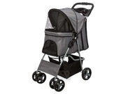 Vogn Buggy 80x47x100cm Max 15Kg Grå