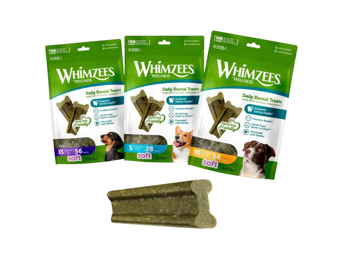 Whimzees Soft Stix naturlig tannstyggis til hund