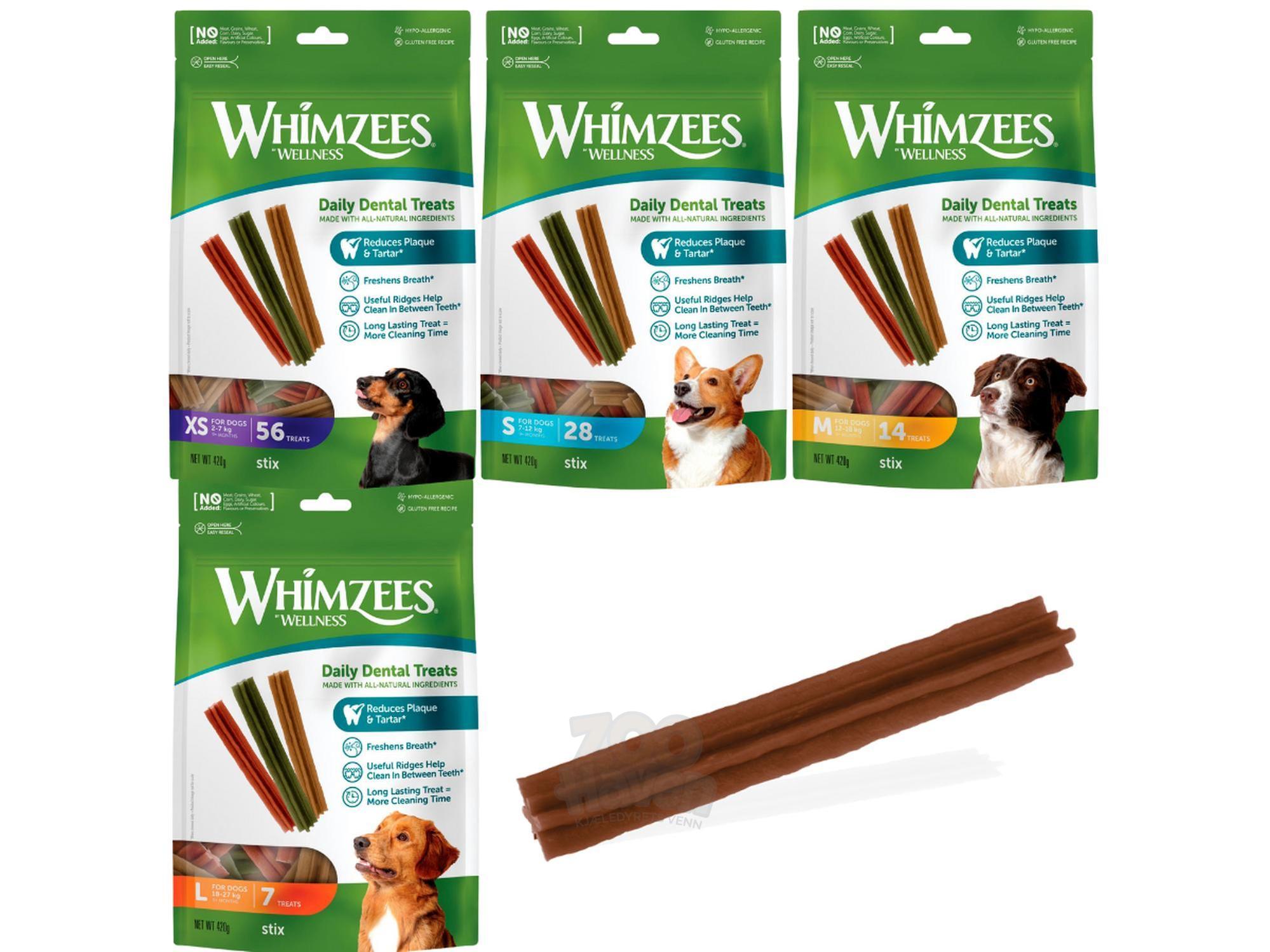 Whimzees Stix – natural dog dental chew