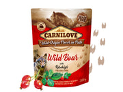 Carnilove Wild Boar with Rosehip våtfôr til hund med villsvin