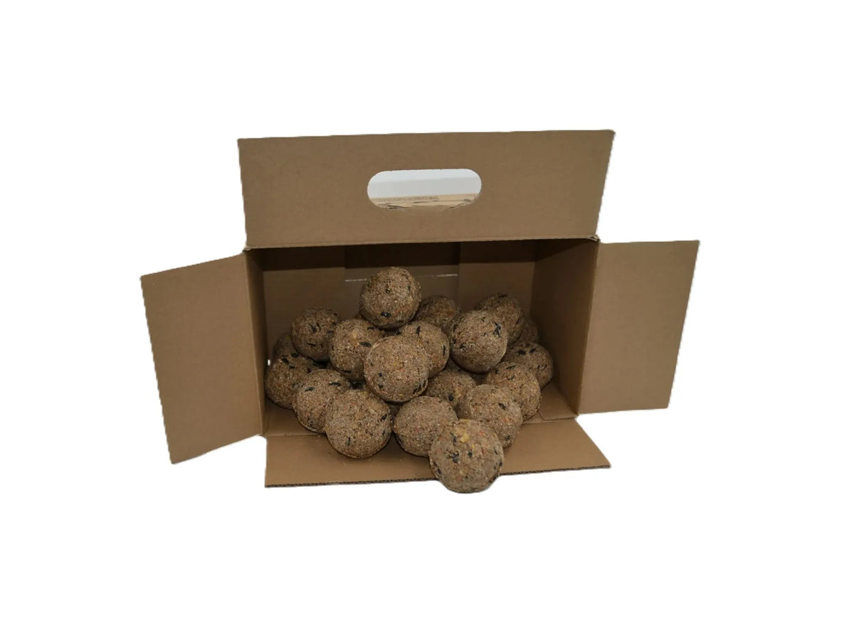 WildTime meiseboller 90 g uten nett, eske med 100 stk