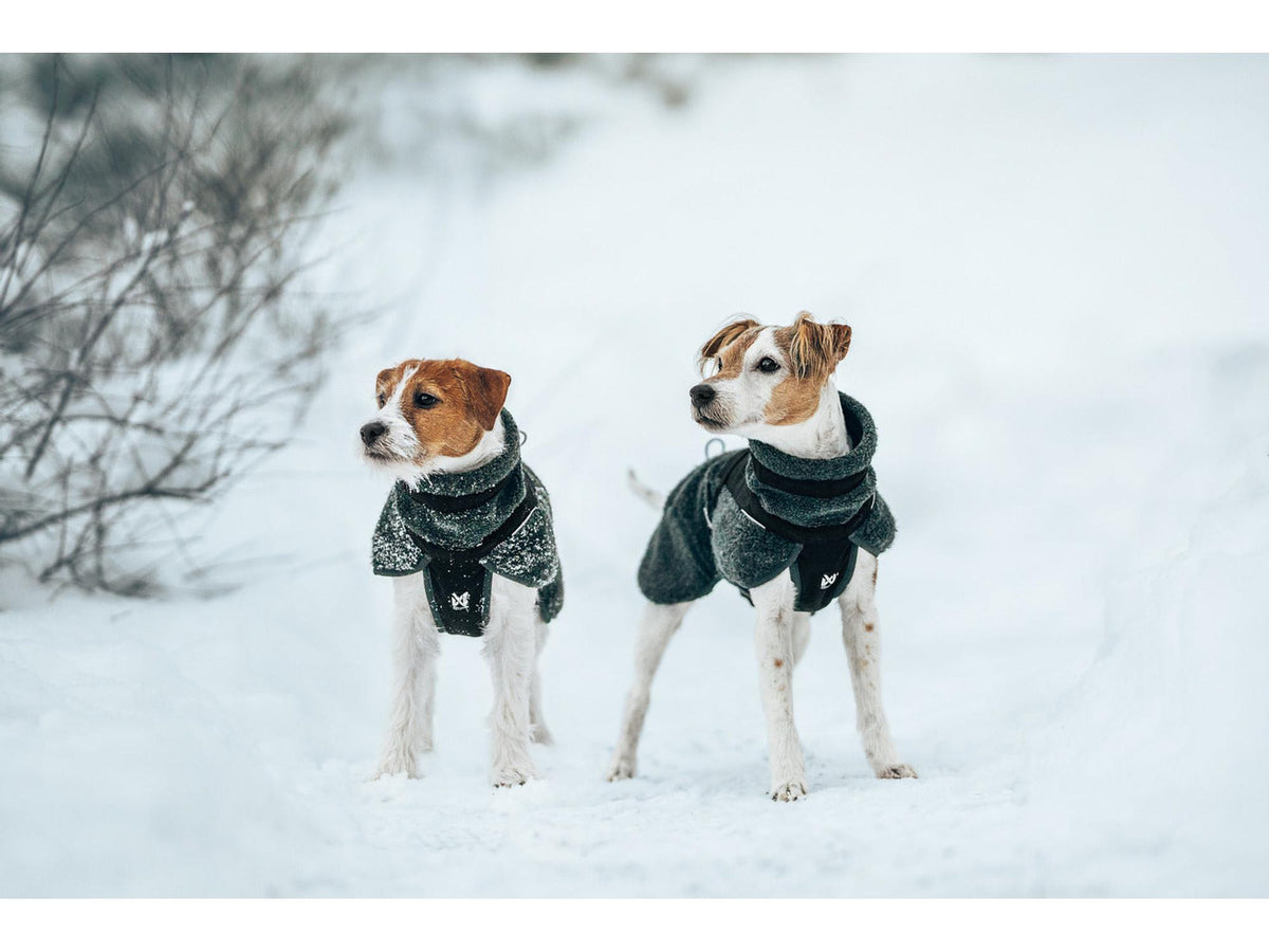 Non-stop dogwear Wool dog jacket ulldekken – Mørk teal
