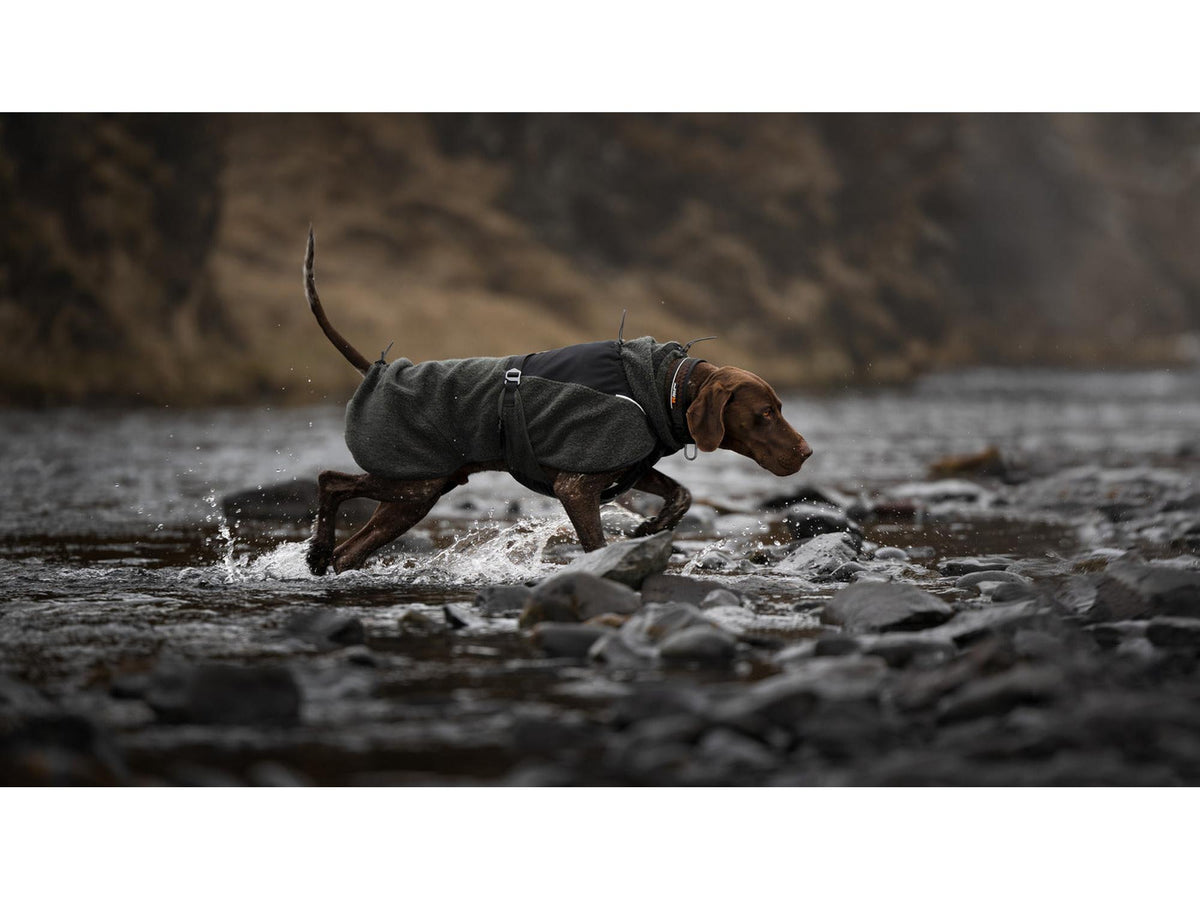 Non-stop dogwear Wool dog jacket ulldekken – Mørk teal