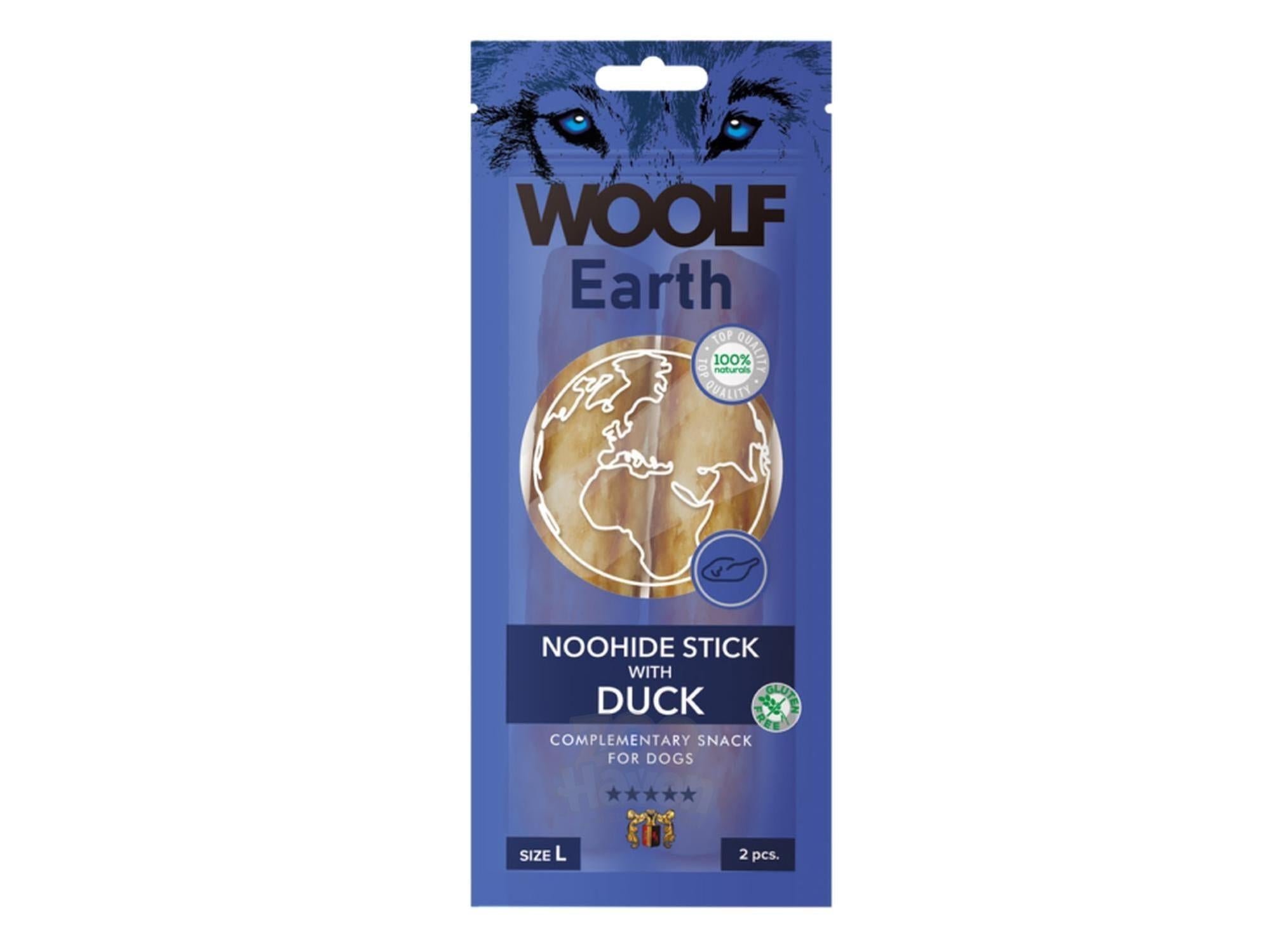 Woolf Earth Noohide Stick With Duck