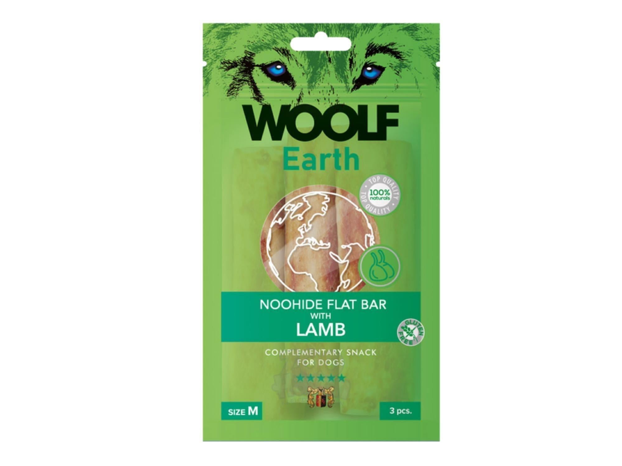 Woolf Earth Noohide Stick With Lamb