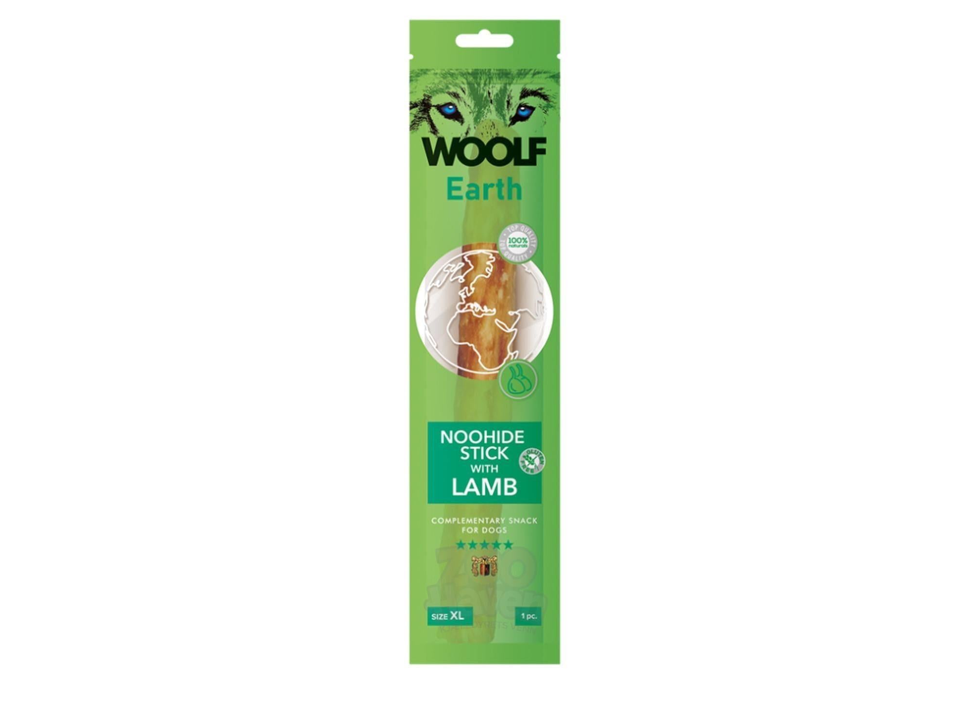 Woolf Earth Noohide Stick With Lamb