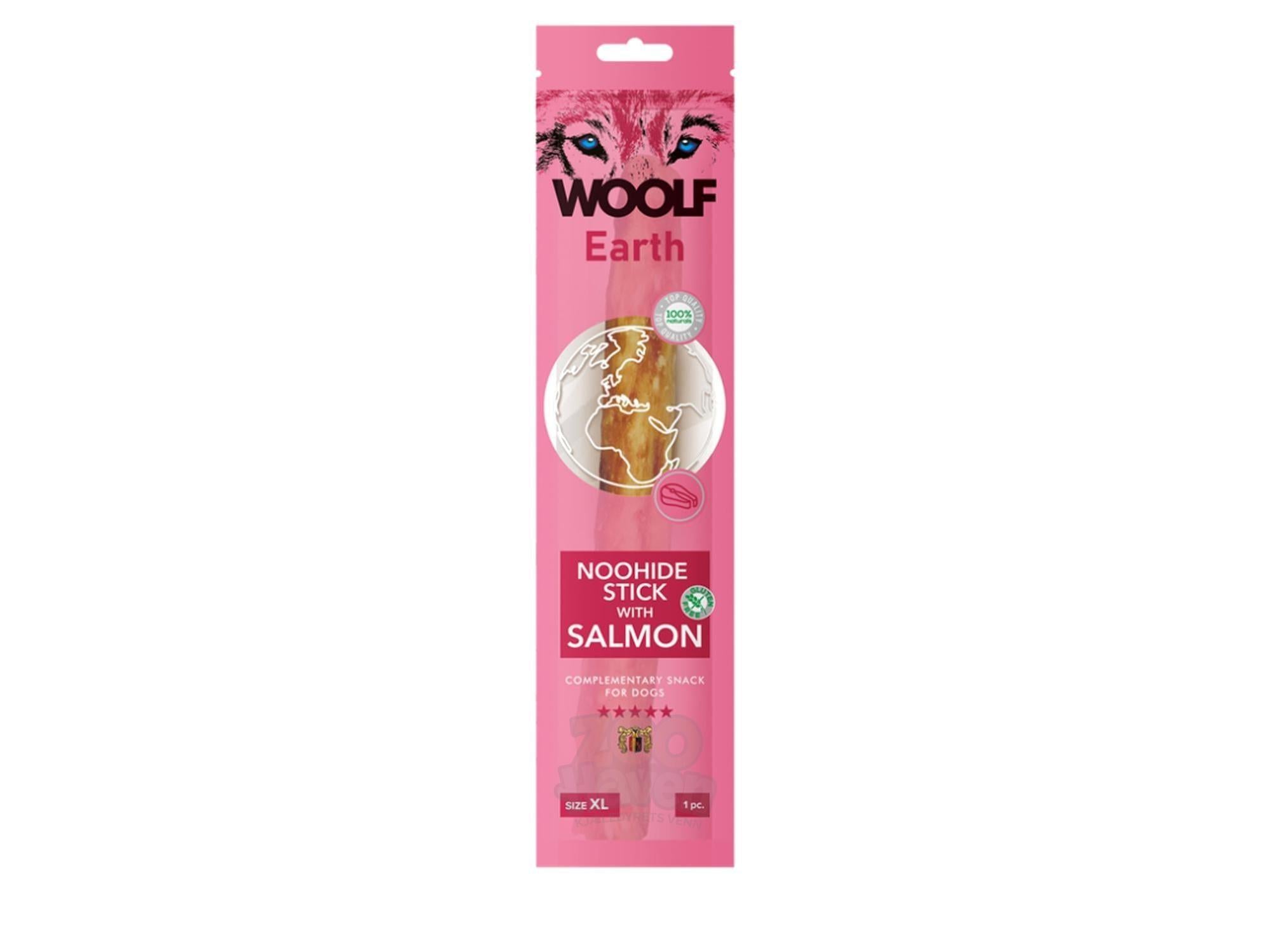 Woolf Earth Noohide Stick With Salmon