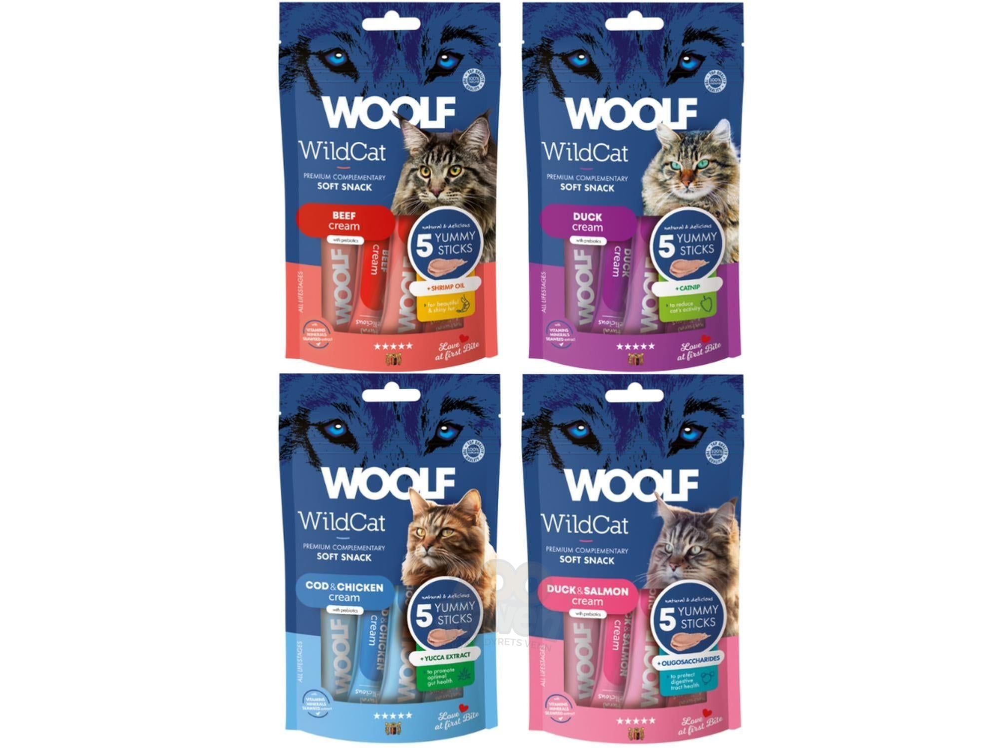 Woolf Wildcat Functional Cat Creams