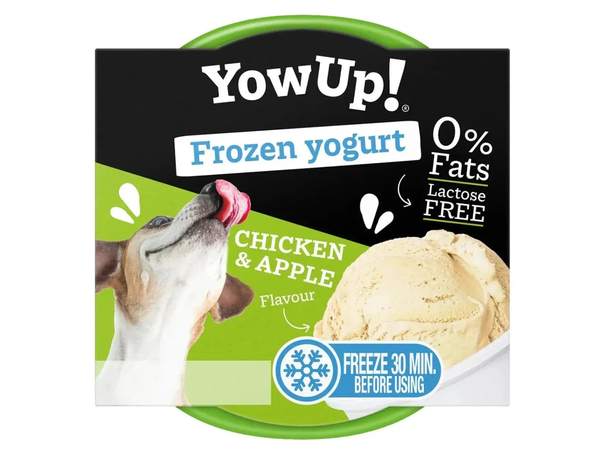 YowUp frossen yoghurt Chicken and Apple til hund og katt 110 g