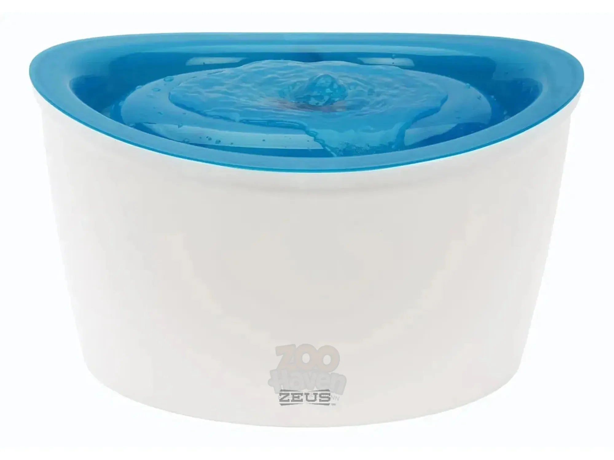 Zeus H2EAU drikkefontene hvit/blå 6 liter