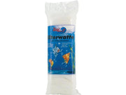 ZooBest Filtervatt 500g, hvit filterull i klar plastpose med blå etikett og fiskemotiv.