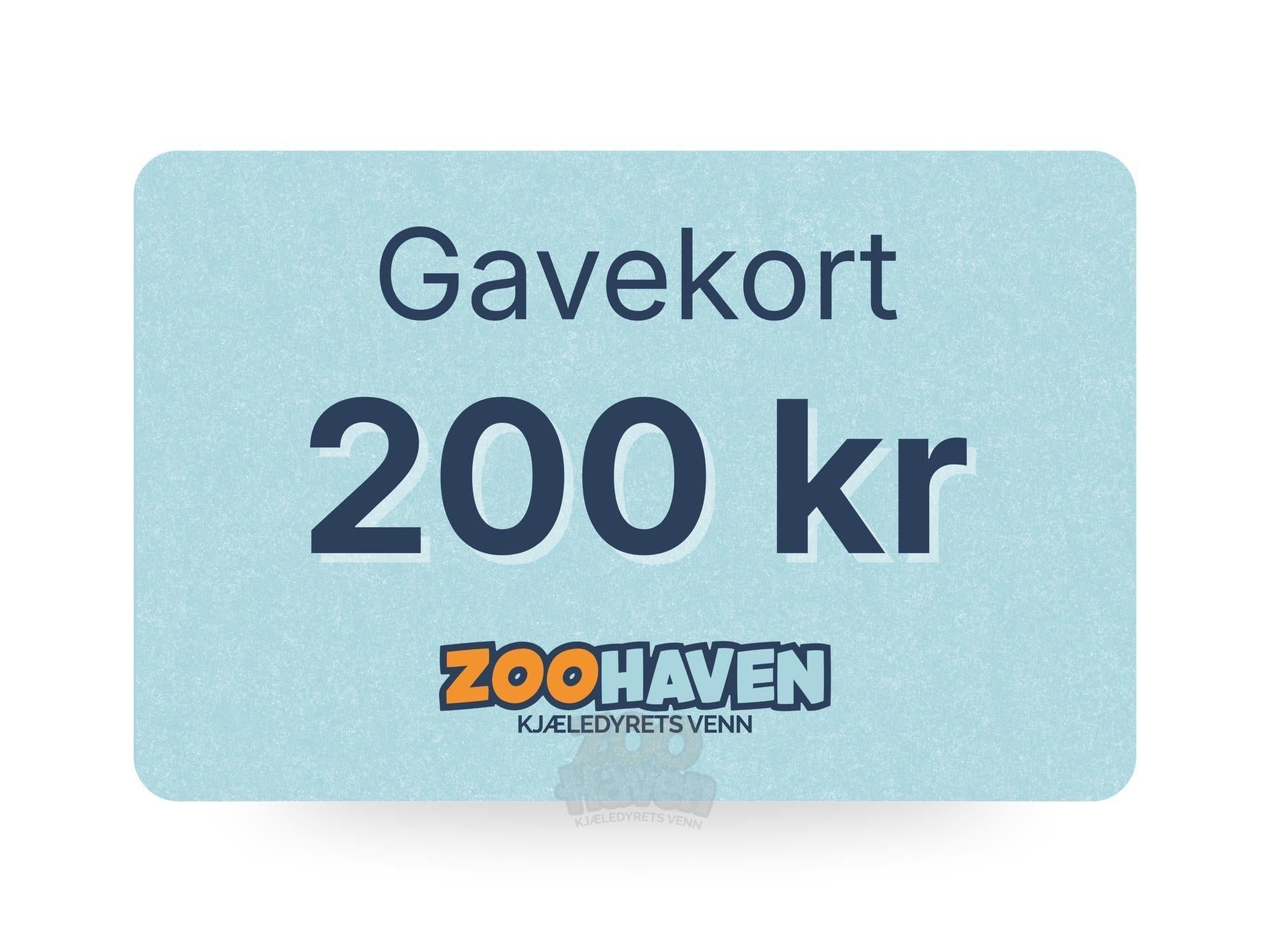 Zoohaven Gavekort
