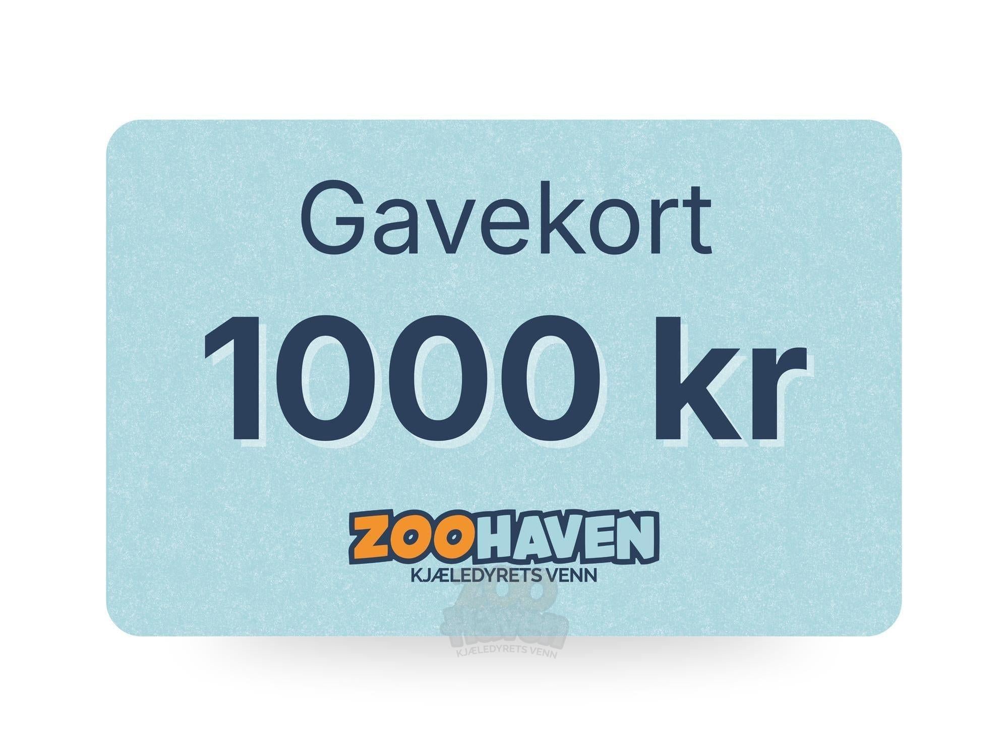 Zoohaven Gavekort