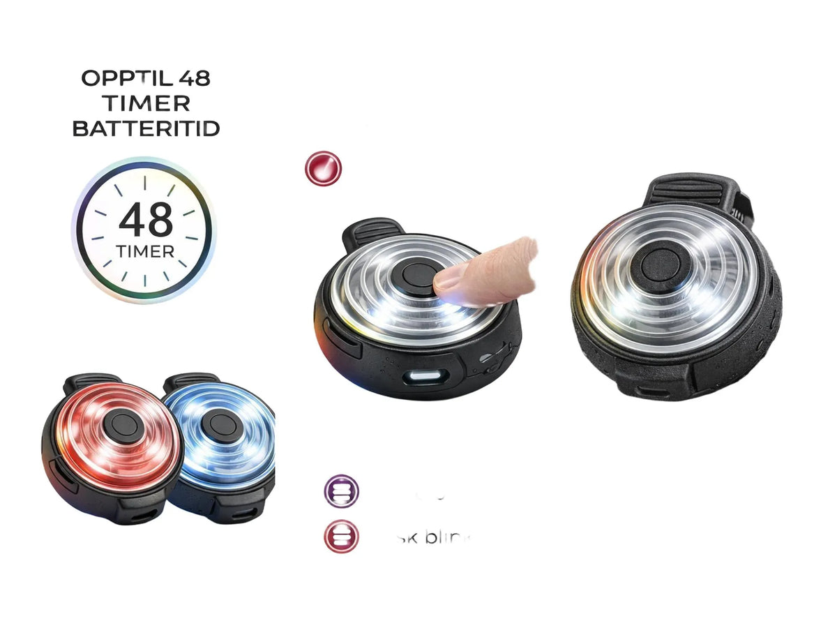 Zoolumo IPX7 Vanntett LED Sikkerhetslys – Oppladbar-5