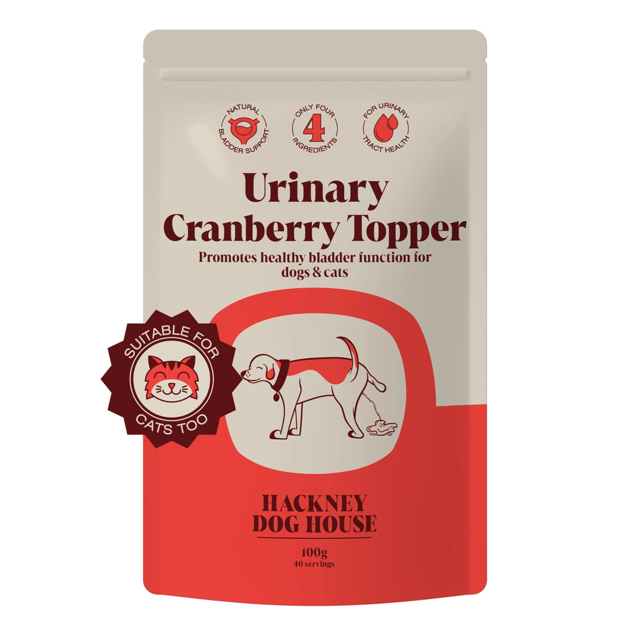 Urinary Cranberry For Dogs – Hackney Dog House Tranebærtilskudd 100 g