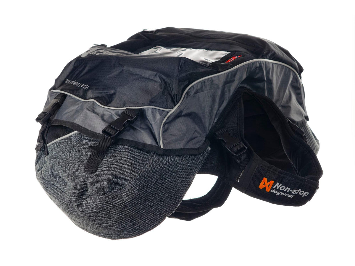 Non-stop dogwear Amundsen pack hundekløv – Svart/grå