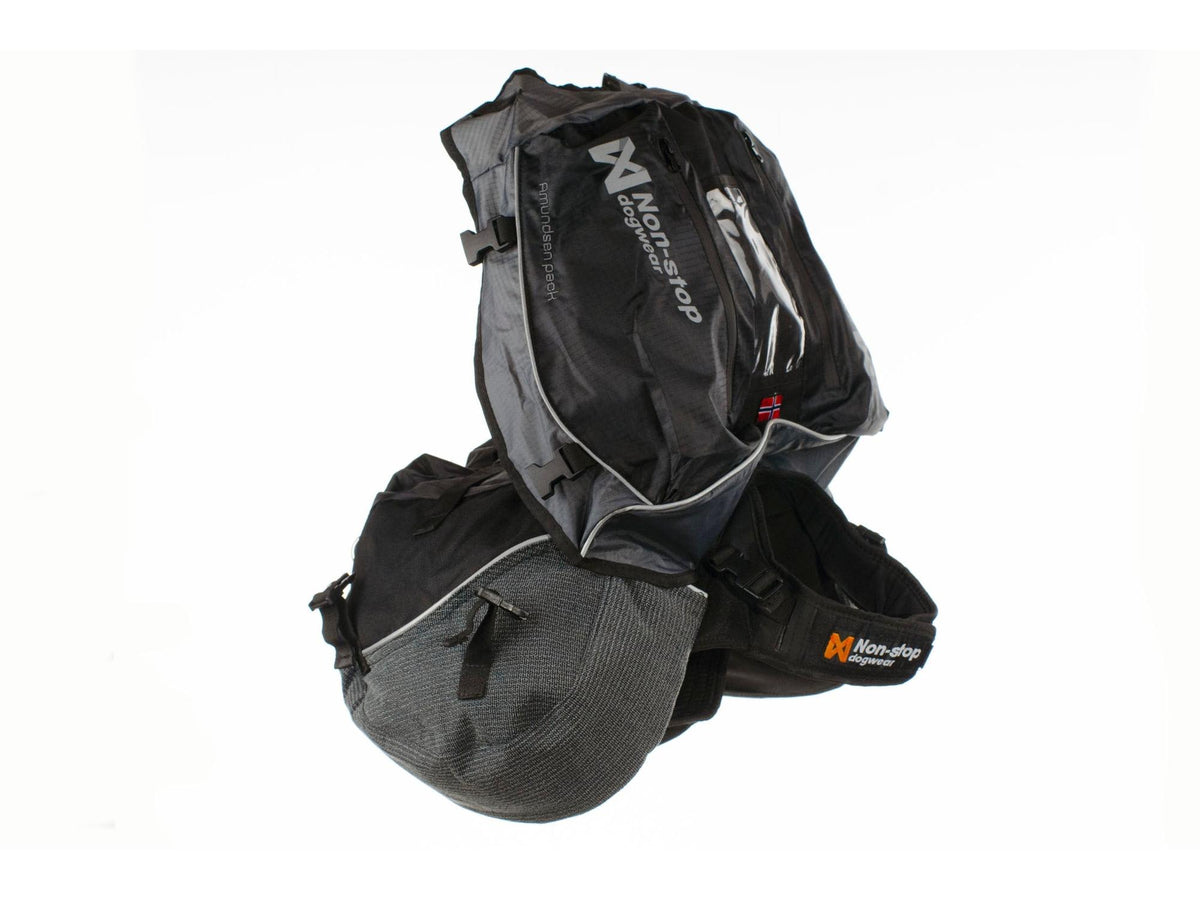 Non-stop dogwear Amundsen pack hundekløv – Svart/grå