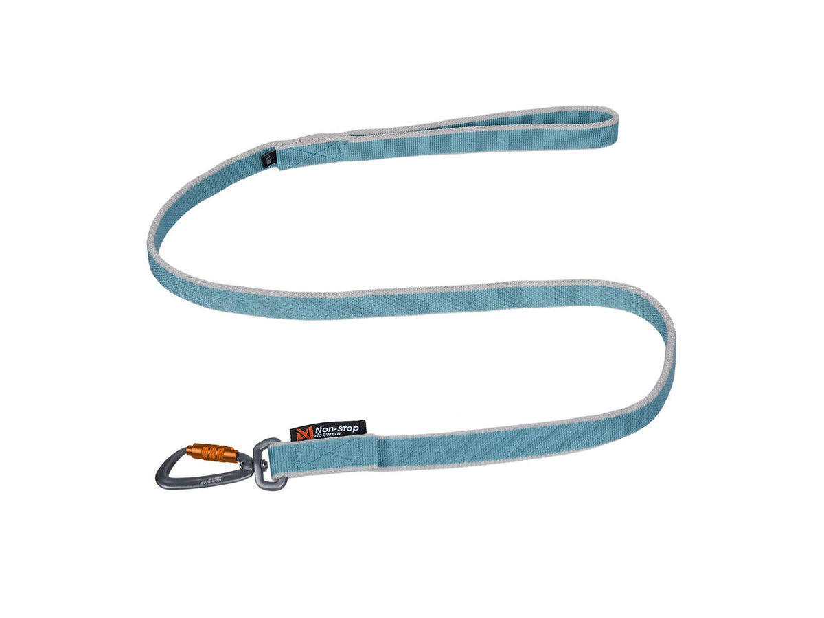 Non-stop dogwear Bungee leash kjørestrikk – Isblå