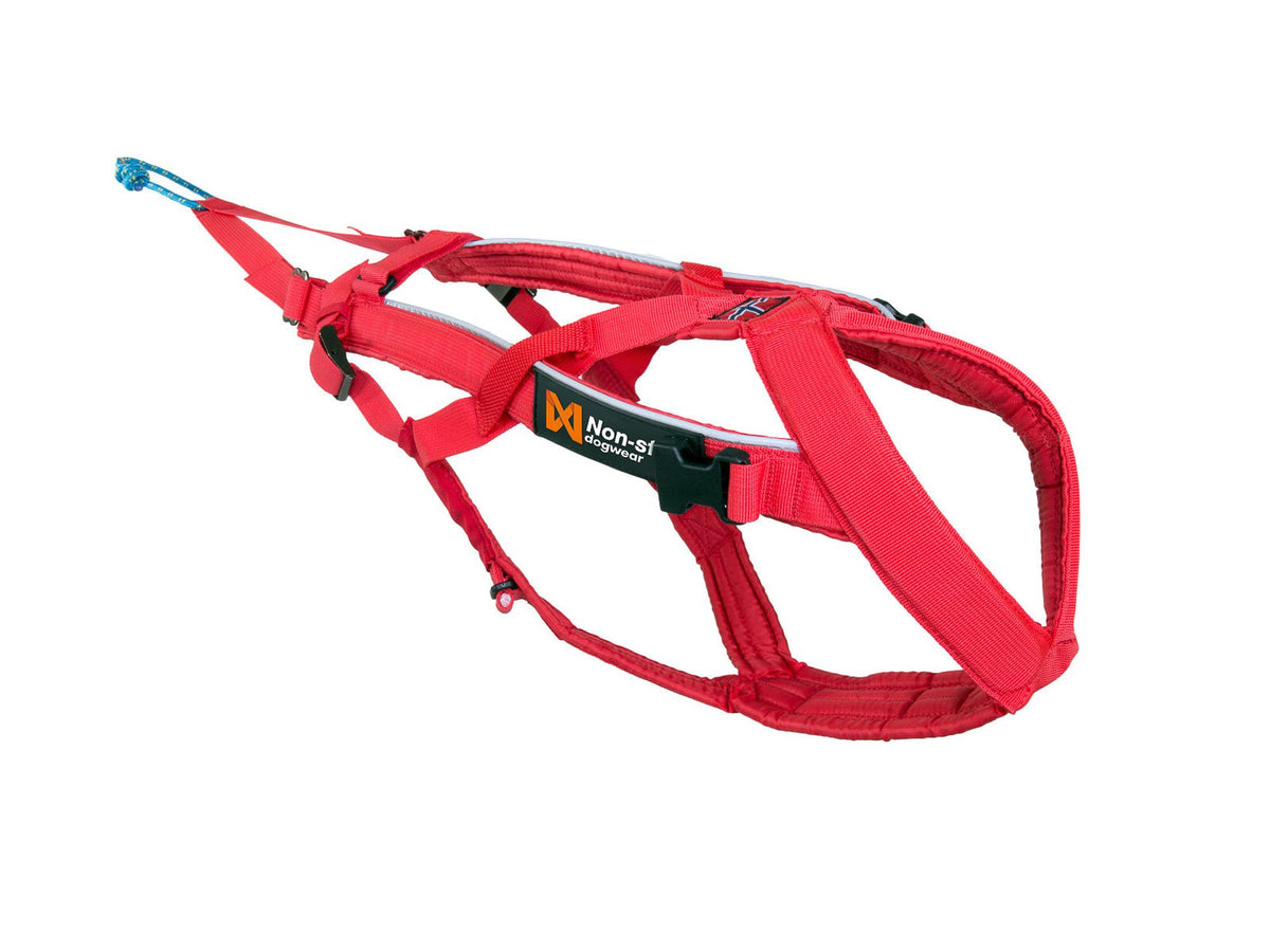 Non-stop dogwear Combined harness trekksele – Rød