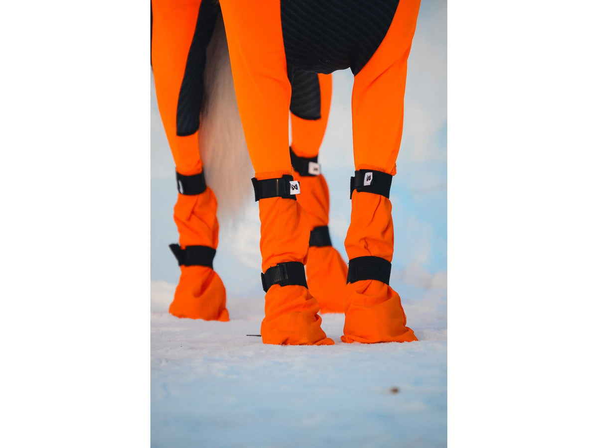 Non-stop dogwear Contact bootie high potesokker – Oransje