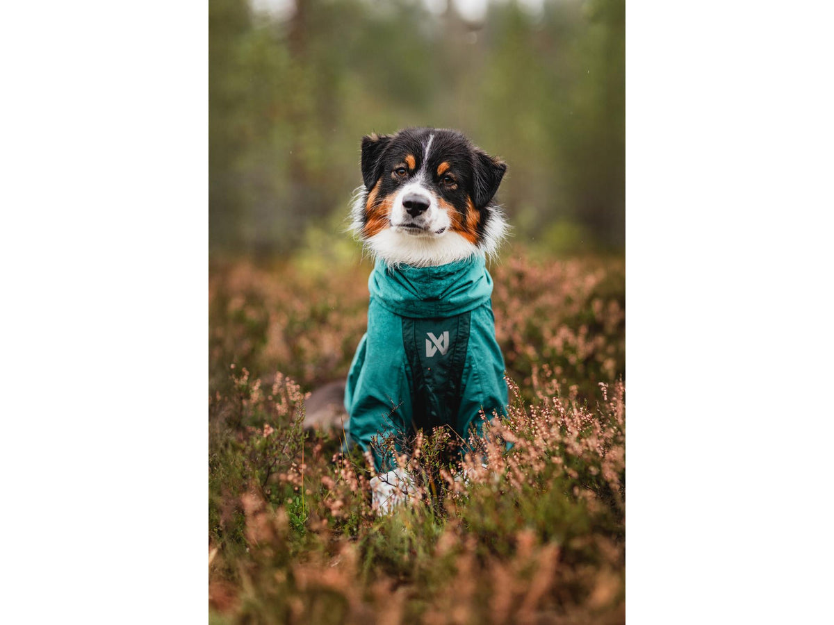 Non-stop dogwear Fjord overall raincoat regndress – Teal