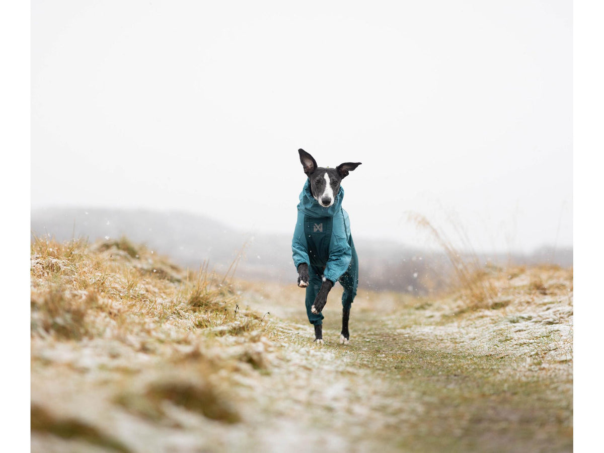 Non-stop dogwear Fjord overall raincoat regndress – Teal