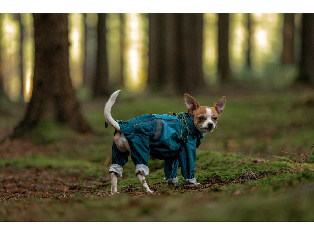 Non-stop dogwear Fjord overall raincoat regndress – Teal