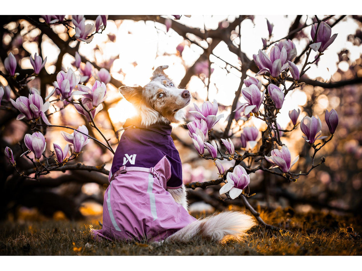 Non-stop dogwear Fjord raincoat 2.0 regndekke – Mauve