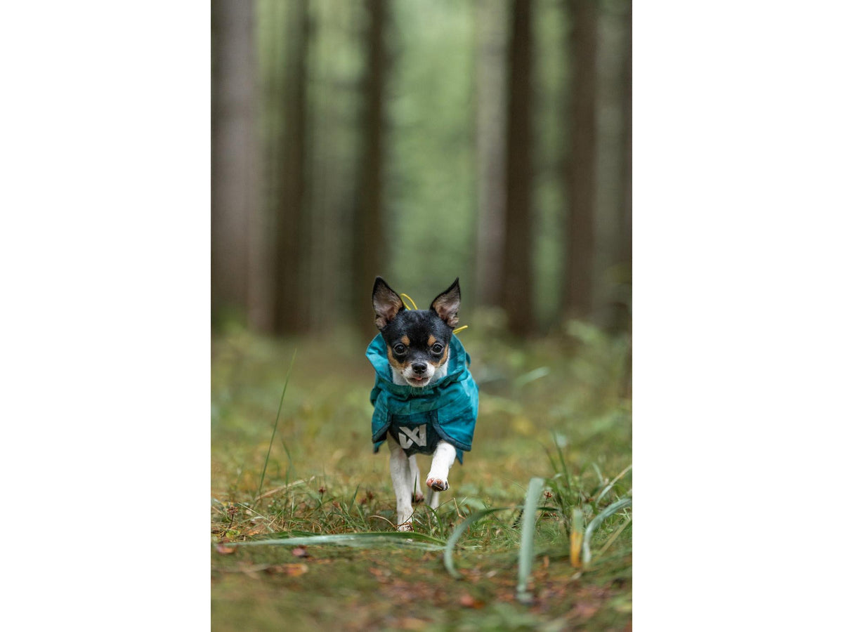 Non-stop dogwear Fjord raincoat 2.0 regndekke – Teal