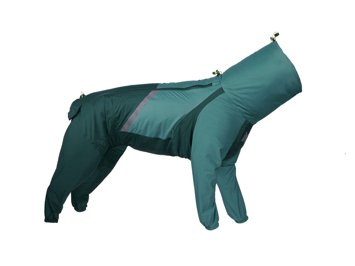 Non-stop dogwear Fjord overall raincoat regndress – Teal