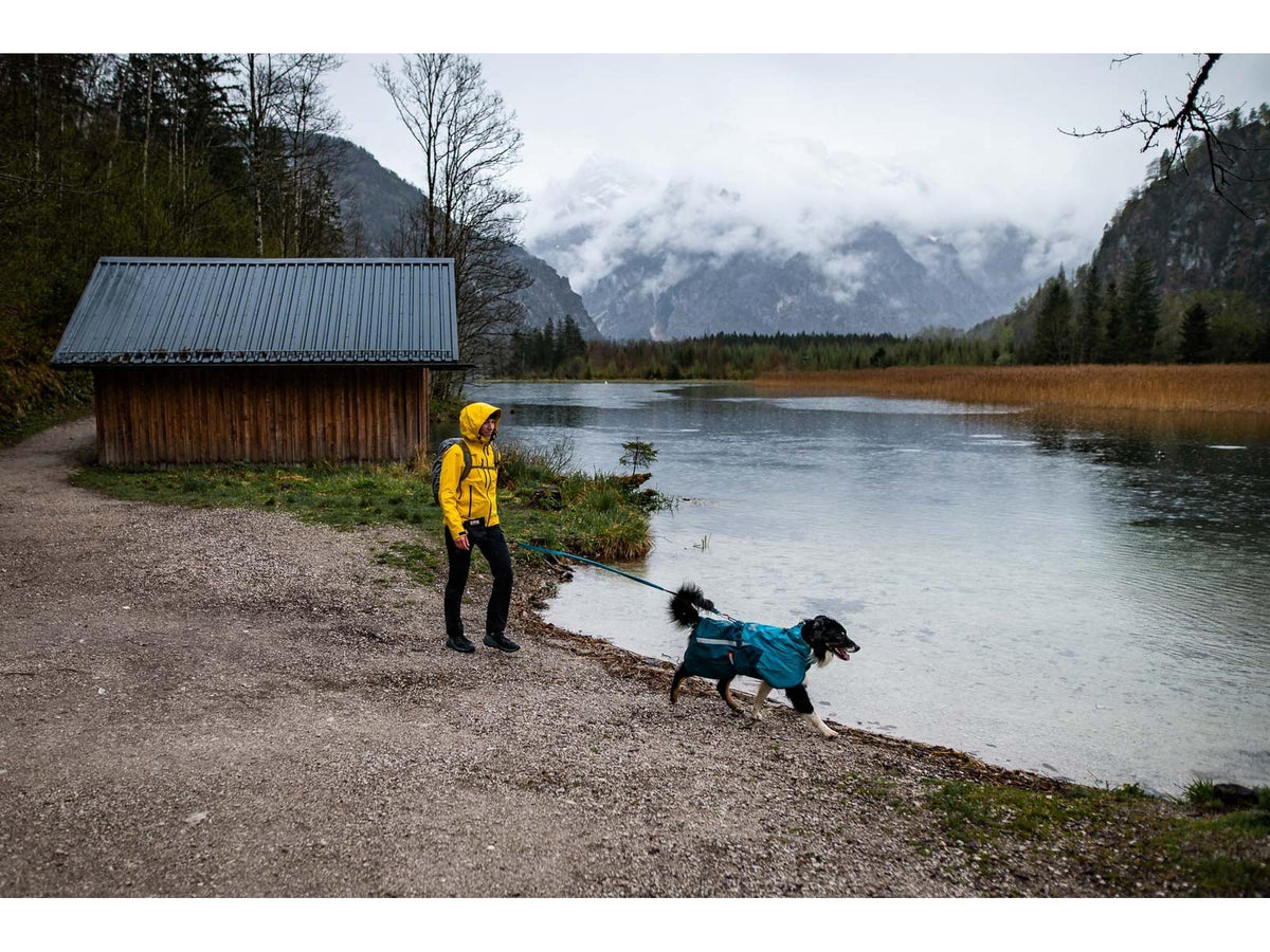 Non-stop dogwear Fjord raincoat 2.0 regndekke – Teal