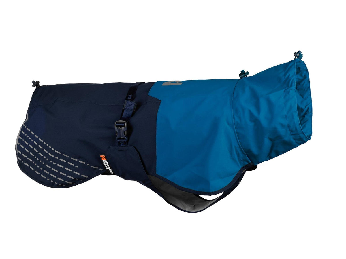 Non-stop dogwear Fjord raincoat regndekke – Blå