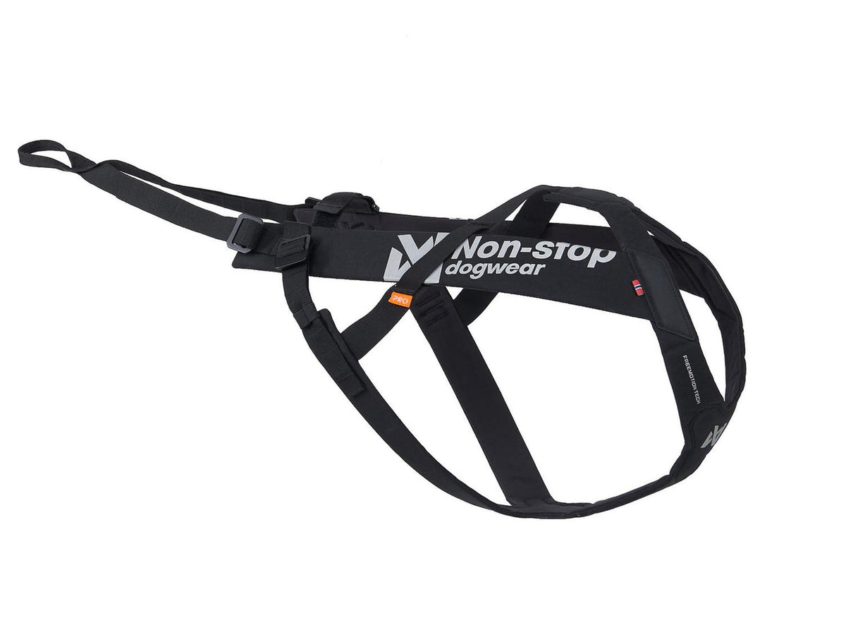 Non-stop dogwear Freemotion harness pro trekksele – Svart