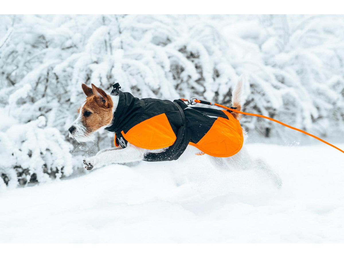 Non-stop dogwear Glacier jacket 3.0 vinterjakke – Svart/oransje