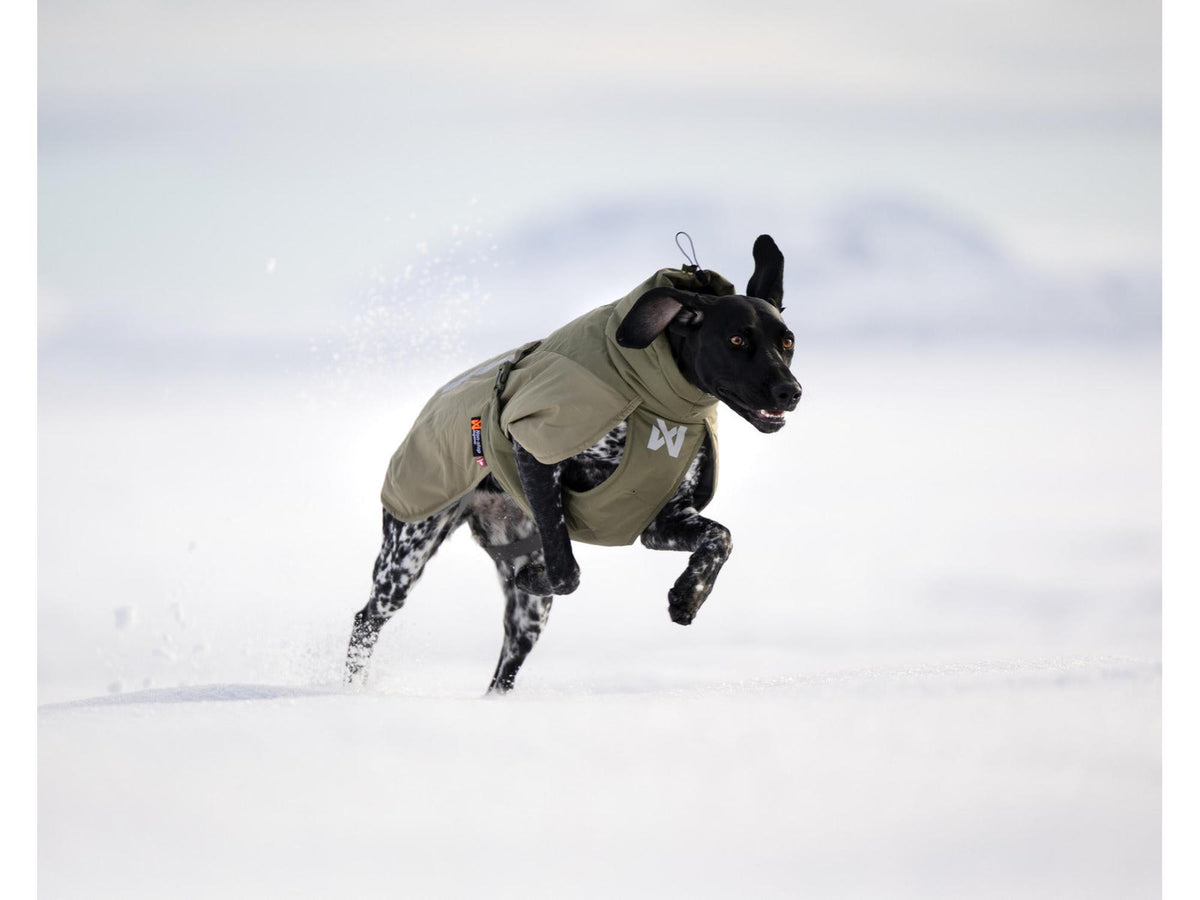 Non-stop dogwear Glacier wool jacket 3.0 ulldekken – Grønn