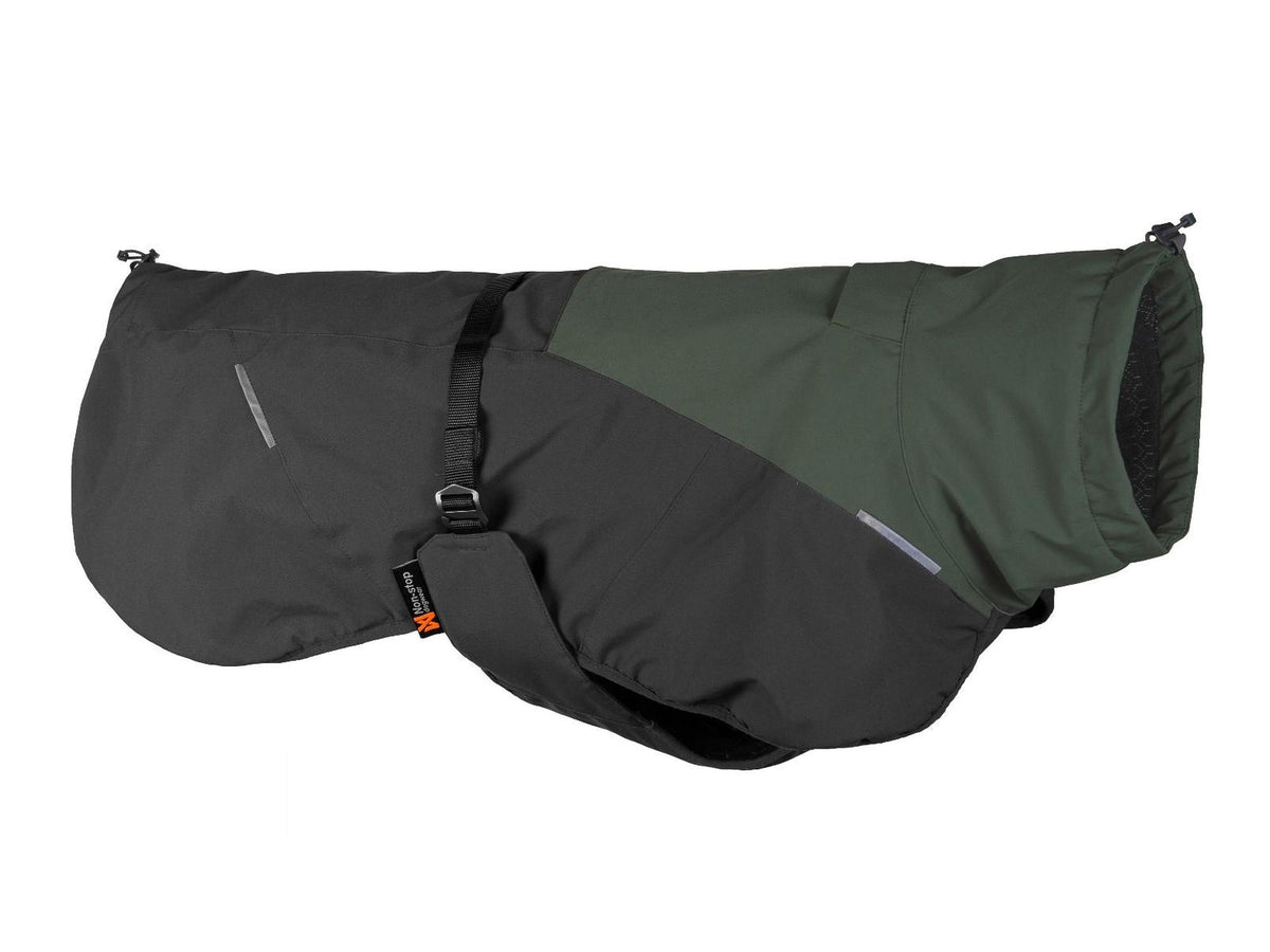 Non-stop dogwear Glacier wool jacket 2.0 ulldekken – Grønn/grå