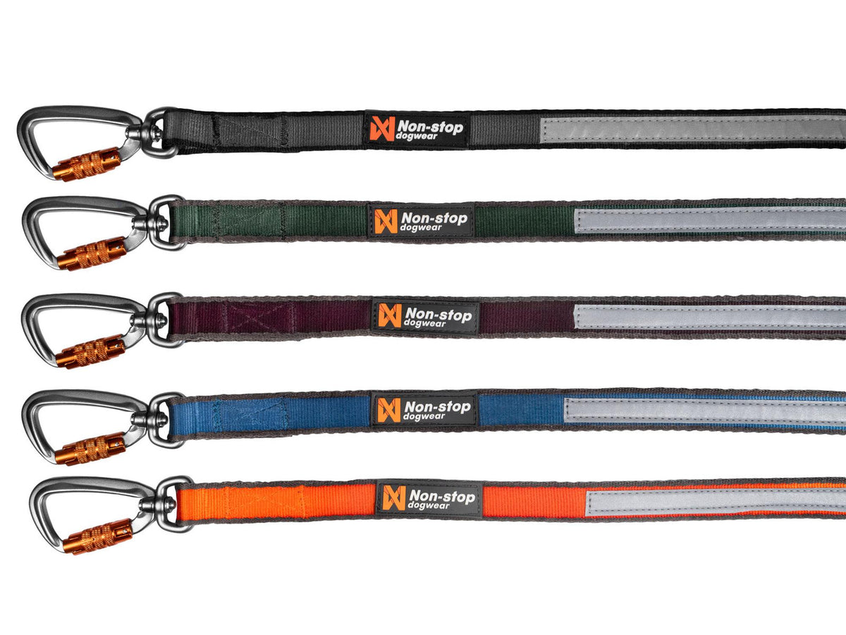 Non-stop dogwear Move leash leiebånd – Svart