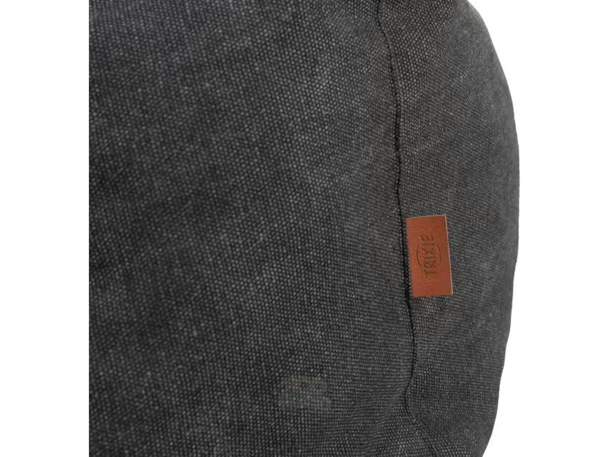 Trixie BE NORDIC Canvas/Softplysj Sort/Sand Hundeseng