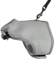 Trixie Kattesele Soft med bånd 24–42 cm – Sort