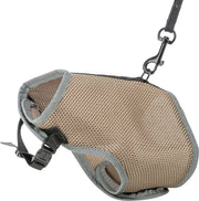 Trixie Kattesele Soft med bånd 24–42 cm – Taupe