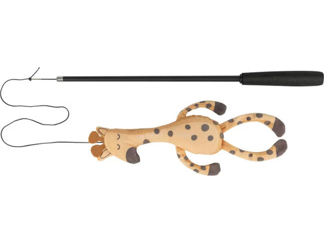 Trixie Teleskopisk Lekepinne med Giraffe 42–106 cm