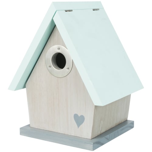 Trixie Fuglekasse i Farget Tre med Hakkespettbeskyttelse 20 × 26 × 17 cm