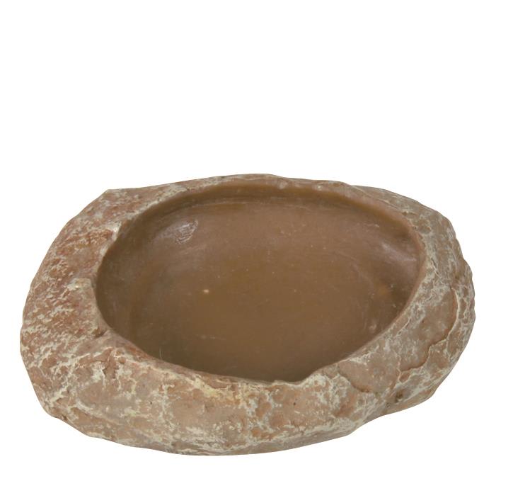 Trixie Vann- og Matskål Steinklippe 6 × 1,5 × 4,5 cm