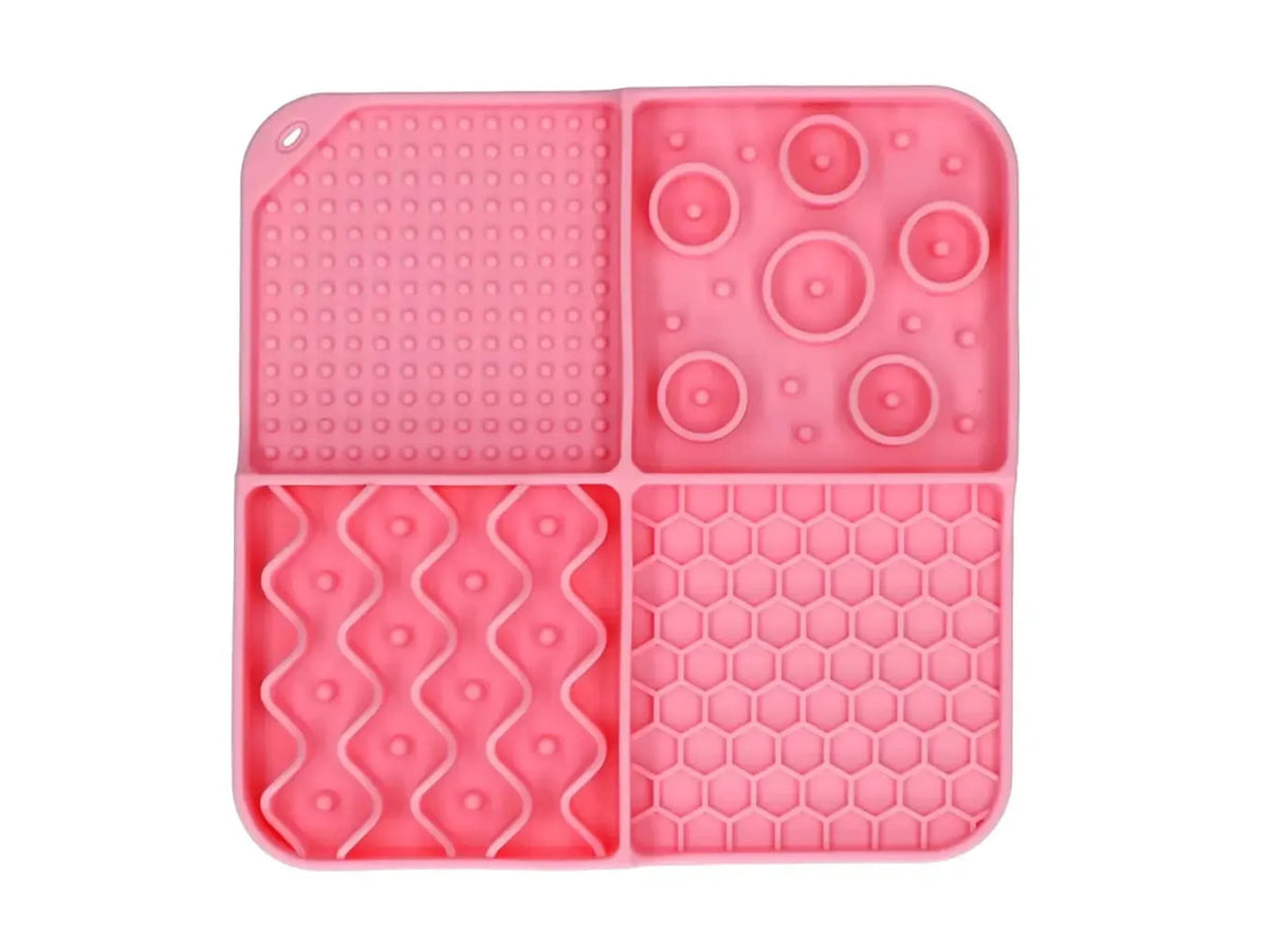 Eat Slow Live Longer Lick Mat Dimensions Rectangle – Rosa