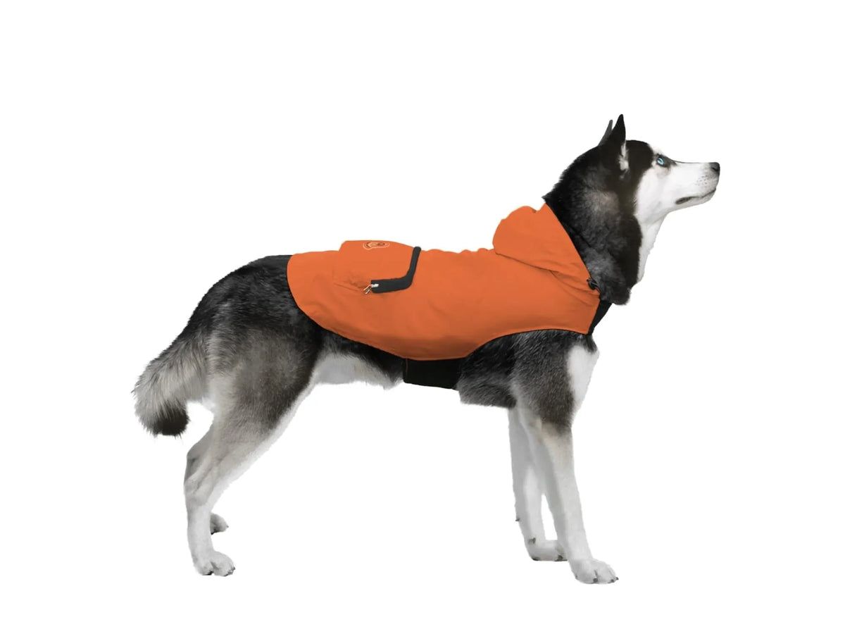 GF Pet On-The-Go Poncho oransje charcoal