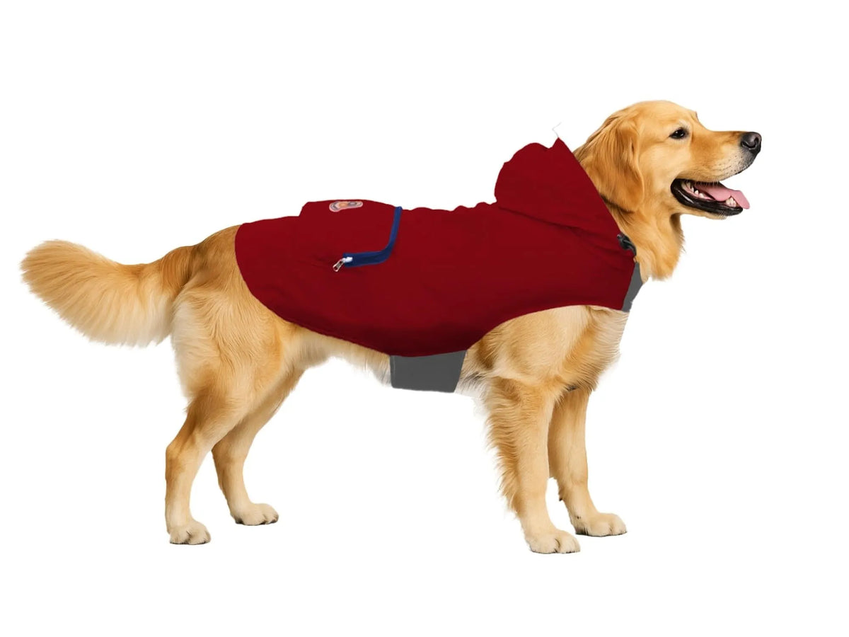 GF Pet On-The-Go Poncho rød blå